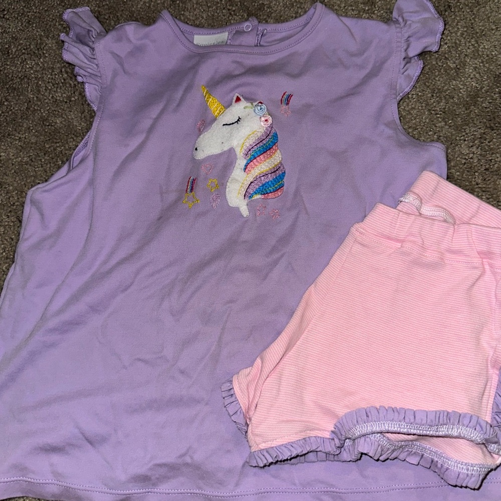 Squiggles unicorn outfit 6/7x